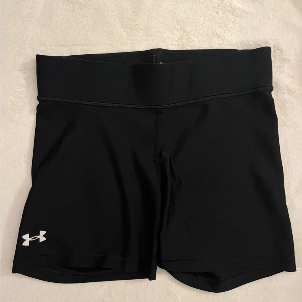 Under Armour black compression shorts